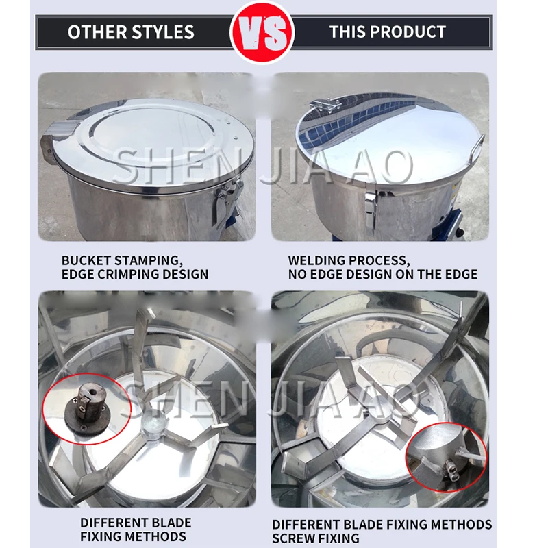 

1PC 50kg Stainless Steel Mobile Feed Mixer Electric Color Mixing Machine Vertical Plastic Granule Mixing Seasoning Machine 220V