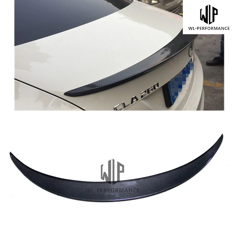 

Cla200 Cla220 Cla250 Cla260 Cla45 Carbon Fiber Rear Spoiler Wing for Mercedes-benz W117 Car Body Kit 2014-2018