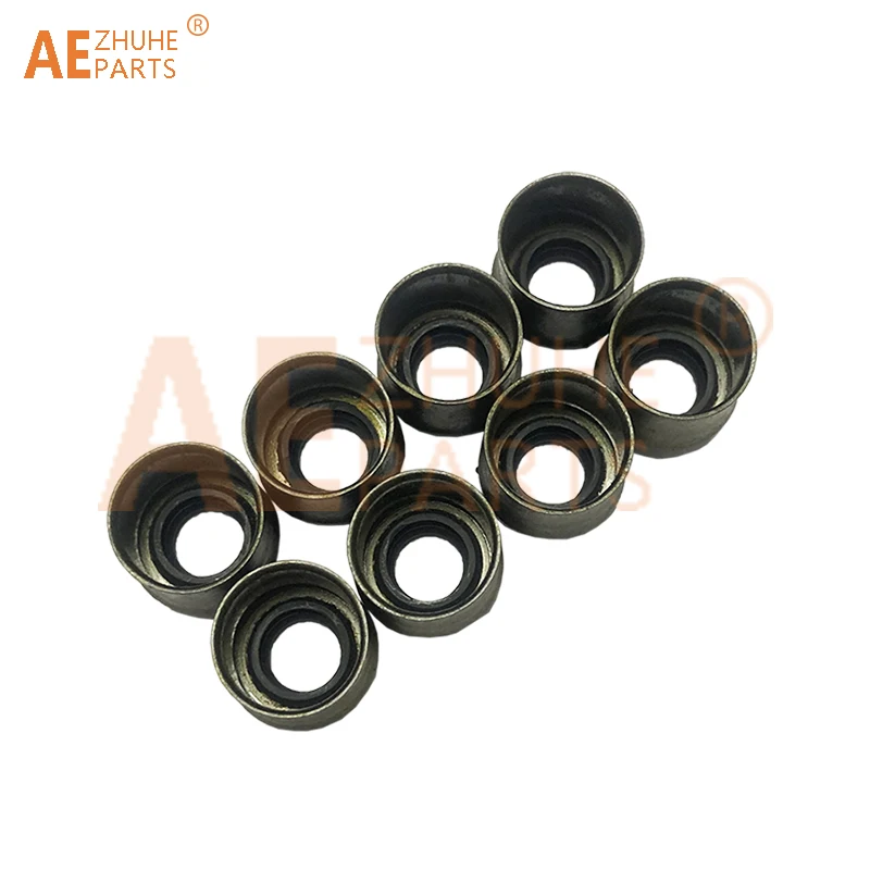 Valve Stem Oil Seal Intake Exhaust Forklift Diesel Engine For Isuzu C240 6BG1 Nissan TD27 Mitsubishi S4S Toyota Komatsu Yanmar