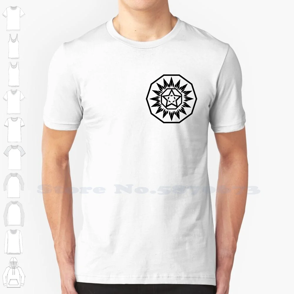 Sun Pentagram 100% Cotton T-Shirt Supernatural Pentagram Sun