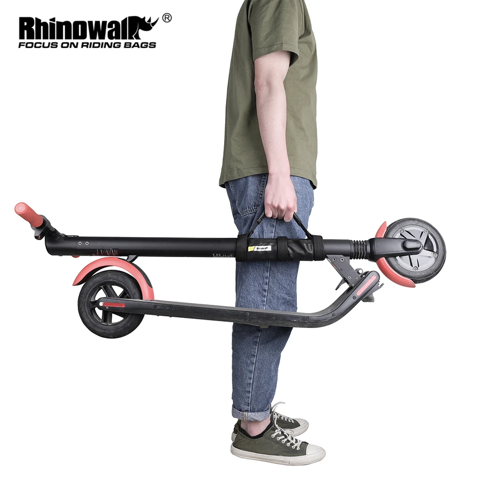 Rhinowalk Portable Carrying Handle For Xiaomi Scooter Skateboard Hand Carrying Handle Straps Belt Webbing Hook Bike Accessories