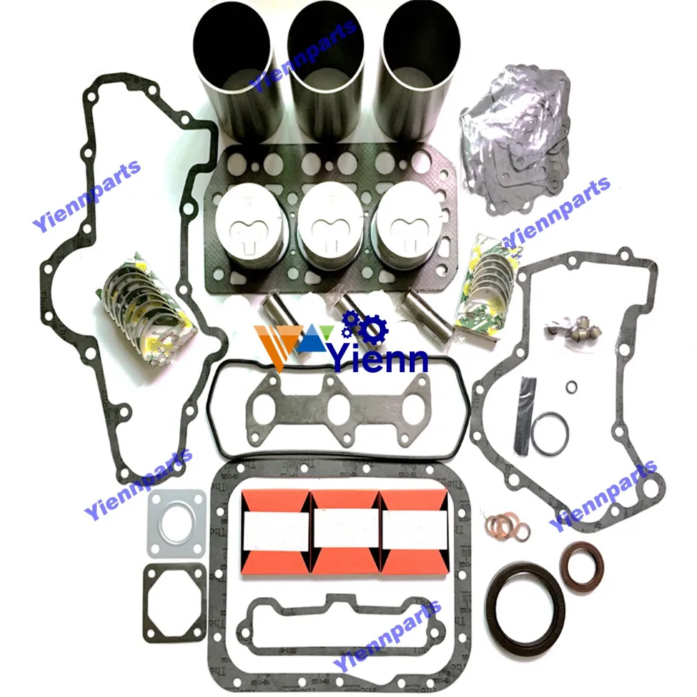 K3E K3E-DI Engine Overhaul Rebuild Kit For Mitsubishi Diesel Engine Repair Spare Parts Loader SKL808 Tractor CASE-IH S245 S255