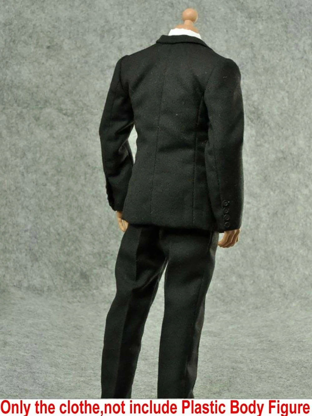 Auf Lager zytoys männlich schmale Schulter Körper Mode schwarz Anzug Kleidung passen 12 ''Action figur