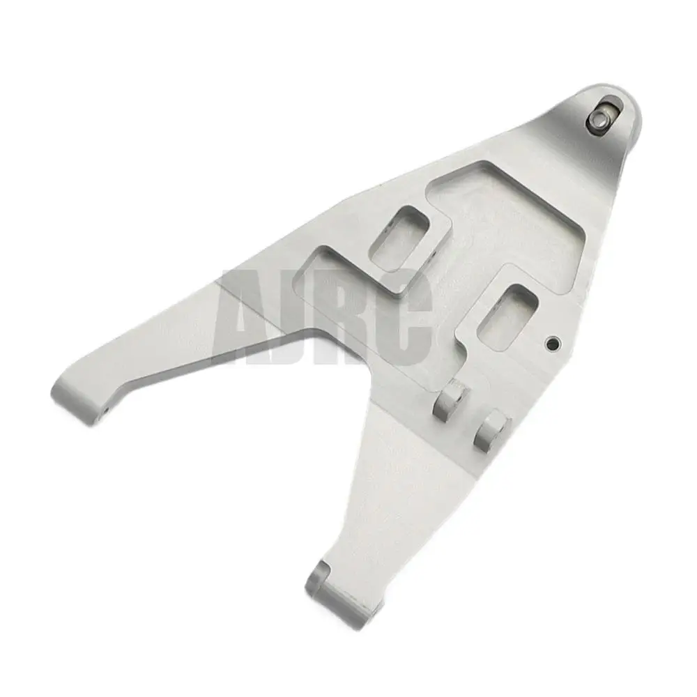 Brazos de suspensión inferiores delanteros de Metal, 2 unids/set, brazo oscilante OP, brazo de suspensión inferior delantero para Trax UDR 1/7, piezas OP de camión #8533/8532