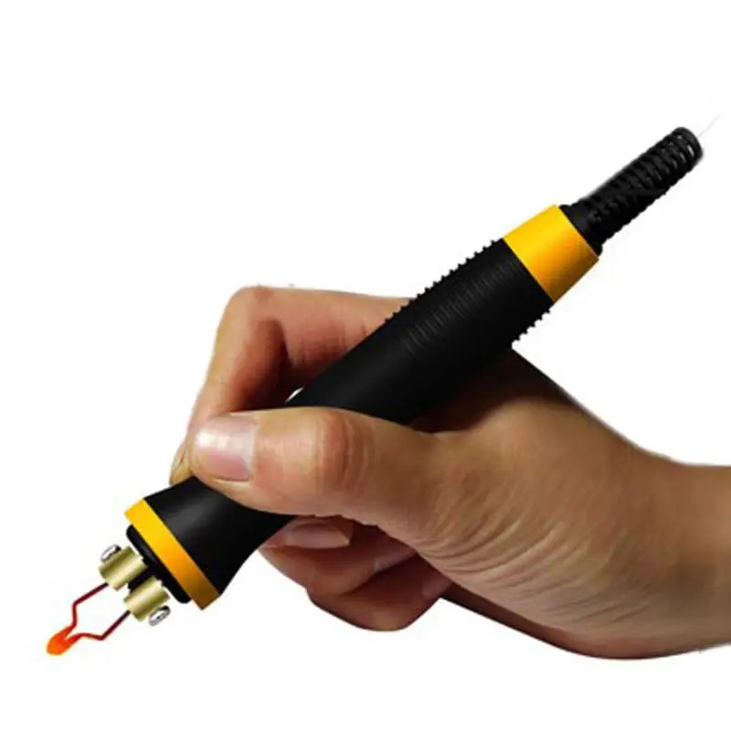 New 220-240V 50W Gourd Pyrography Wood Burning Pen Crafts Iron Soldering Tool