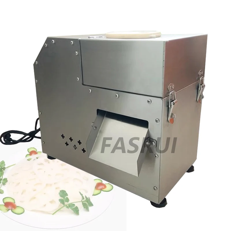 Industriale elettrico frutta verdura fetta cubo taglio affettare affettatrice patata carota Banana Chips Cutter affettatrice Dicer