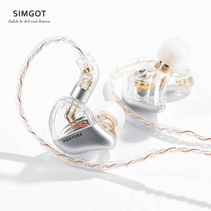 SIMGOT MT3 PRO Hi-Res Dynamic In Ear Monitors Wired Headphones Music Noise Reduction Earphones Earbuds Detachable Audio Cable