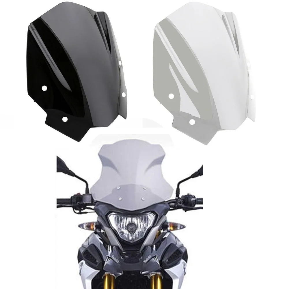 

Motorcycle Windshield Windscreen Fit For BMW G310R 2017-2018 Black New