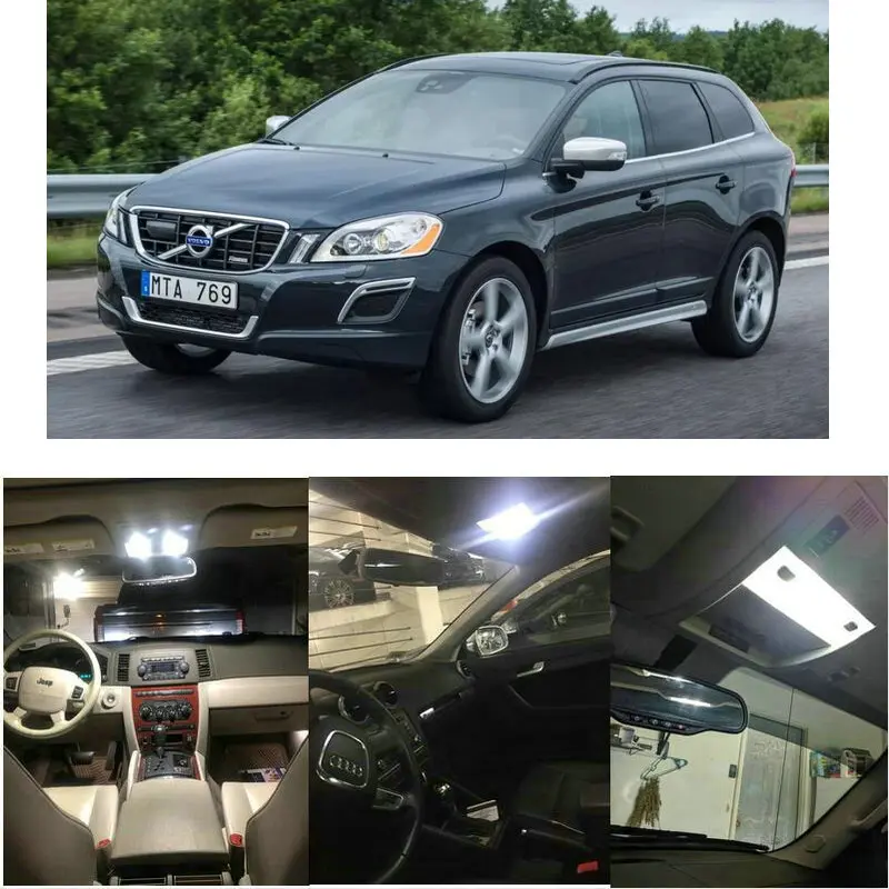 

Внутренние светодиодные лампы для 2013 Volvo C30 C70 S60 S80 XC60 XC70 XC90