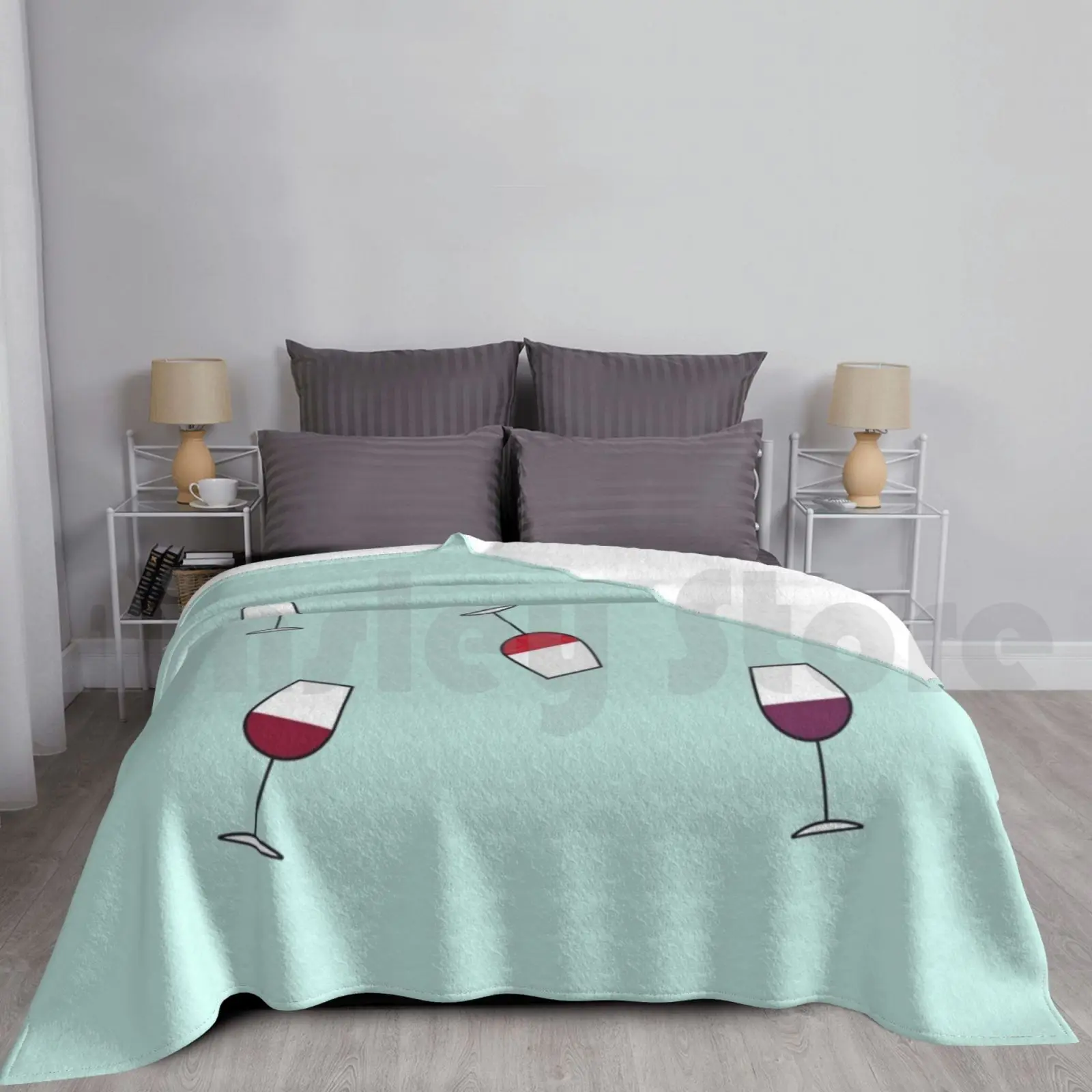 Wine Glass Blanket For Sofa Bed Travel Wine Glass Wine Wine O Wino Rona Social Distancing Quarantine Essential