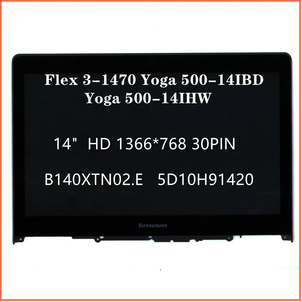 For Lenovo Flex 3-1470 Yoga 500-14IBD Yoga 500-14IHW Laptop 14