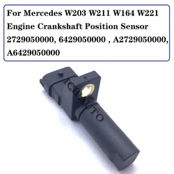 Sensor de posição do virabrequim do motor para Mercedes, W203, W211, W164, W221, OE #, 2729050000, 6429050000 , A2729050000, A6429050000, novo