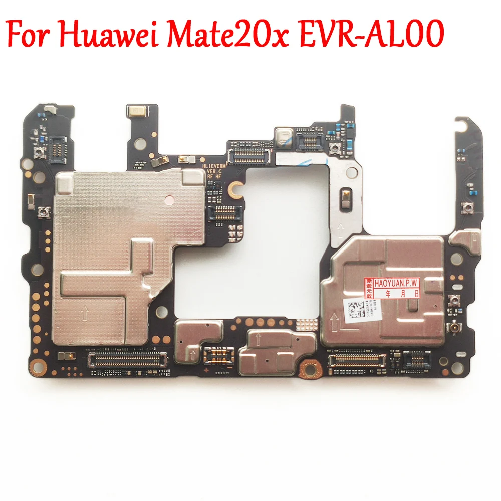 Tested Motherboard Mainboard Logic Circuit Main Board Electronic Chips for Huawei Mate20x Mate 20x EVR-AL00 EVR-L29 4G LTE