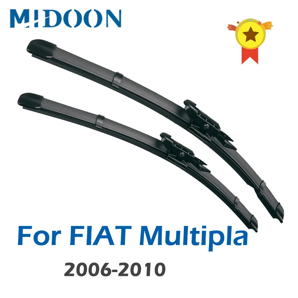 MIDOON Wiper Blades for FIAT Multipla Fit Pinch Tab Arms 2006 2007 2008 2009 2010