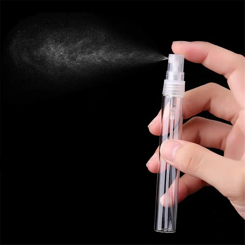 50/100PCS 2ML 3ML 5ML 10ML Schwarz Tragbare Glas Parfüm Flasche Leere Nachfüllbare Flasche kosmetik Flasche Probe Dünne Glas Fläschchen – Detail 5