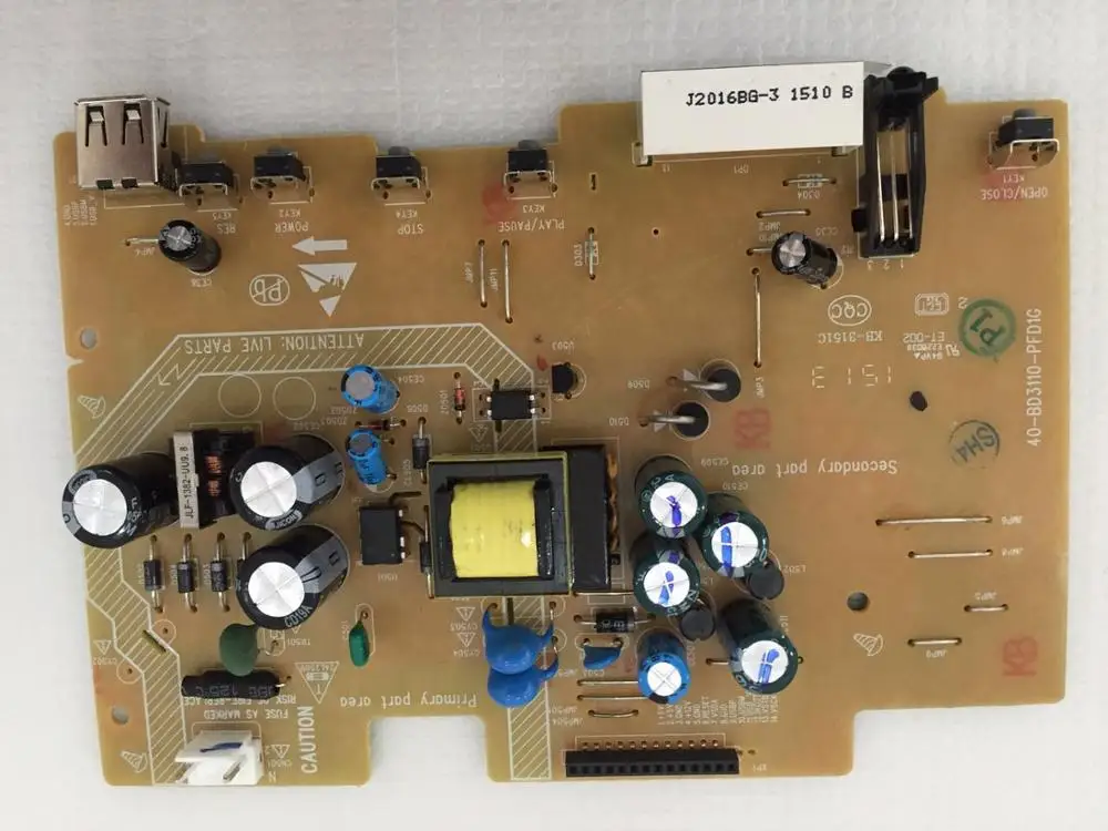 For Pioneer Blu-ray DVD Player Power Board Blu-ray BDP-3110-K / G / W New Original Power Board Amplifier Accessories