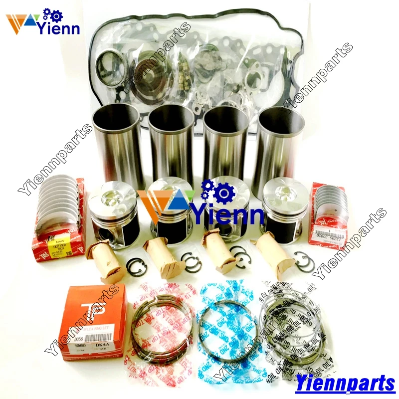 For TOYOTA 2KD 2KD-FTV Overhaul Rebuild Kit Present HILUX TIGER KUN15 Hiace KDH2 FJ Cruiser Engine Repair Parts