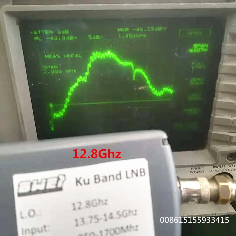 KU 밴드 LNB 단일 Lnb 주파수, 무료 접시, 고품질 풀 HD 디지털 위성 LNB 위성 TV 수신기, 12.8GHz