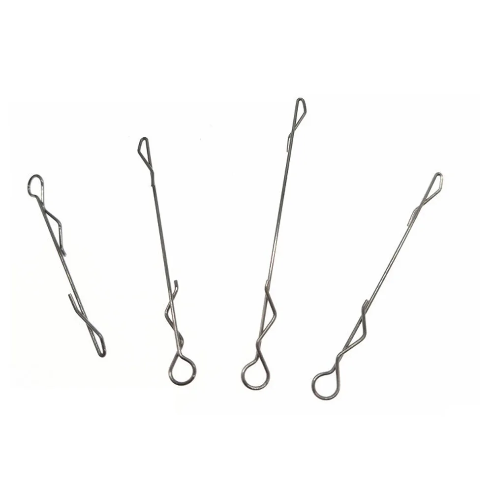 30pcs/lot swivel Quick pin of throwing aid stainless steel Luya refitting pin without damage to line fishing tackle Accessories