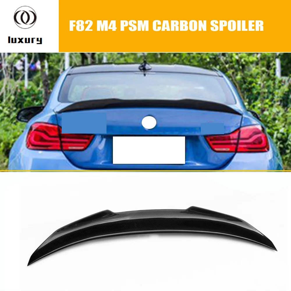 M4 PSM Style Rear Trunk Wing Spoiler for BMW F82 M4 Base Coupe ( Not Convertible ) 2014 - 2020