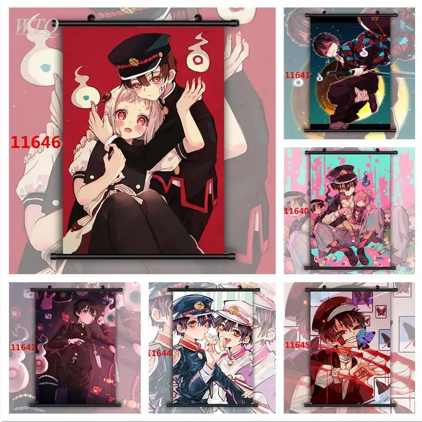 Anime Posters Jibaku Shounen Hanako-kun Yugi Tsukasa Anime HD Print Wall Decor Posters Wall Art Picture Room Decor Home Decor