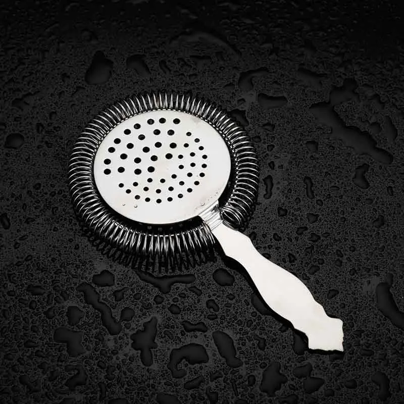 Bar Cocktail Strainer Ice Strainer Wire Mixed Drink Stainless Steel Bartender