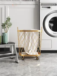 JOYLOVE Nordic Instagram Style Dirty Clothes Basket Collect Clothes Basket Storage Basket Artifact Dirty Laundry Storage Basket