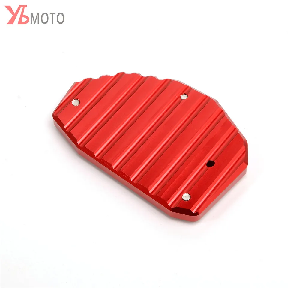 Accessori moto per DUCATI MONSTER 696 795 821 1200 1200S cavalletto cavalletto laterale supporto Pad di estensione piastra di supporto