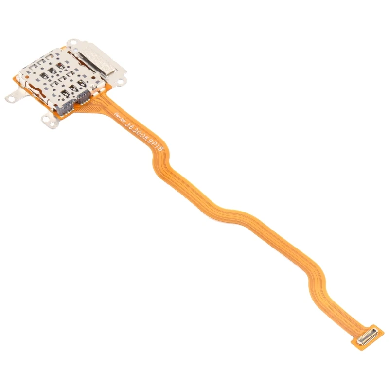 SIM Card Holder Socket Flex Cable for Xiaomi Mi 11 Lite 5G / Mi 11 Lite M2101K9AG Mobile Phone Replacement Parts