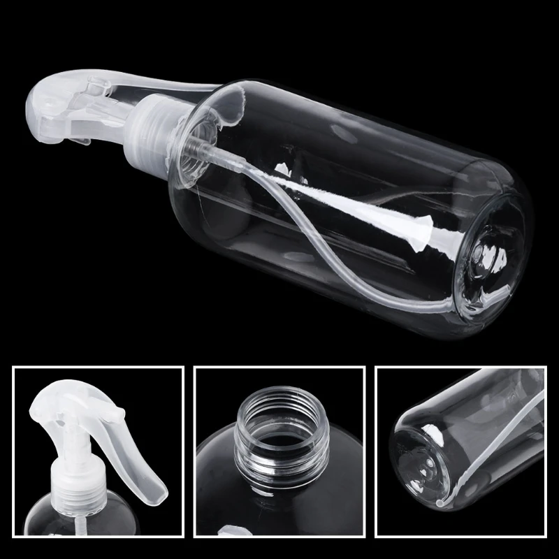 250ml Plastic Spray Bottle Hairdressing Plant Flowers Water Sprayer Hair Salon U2JD