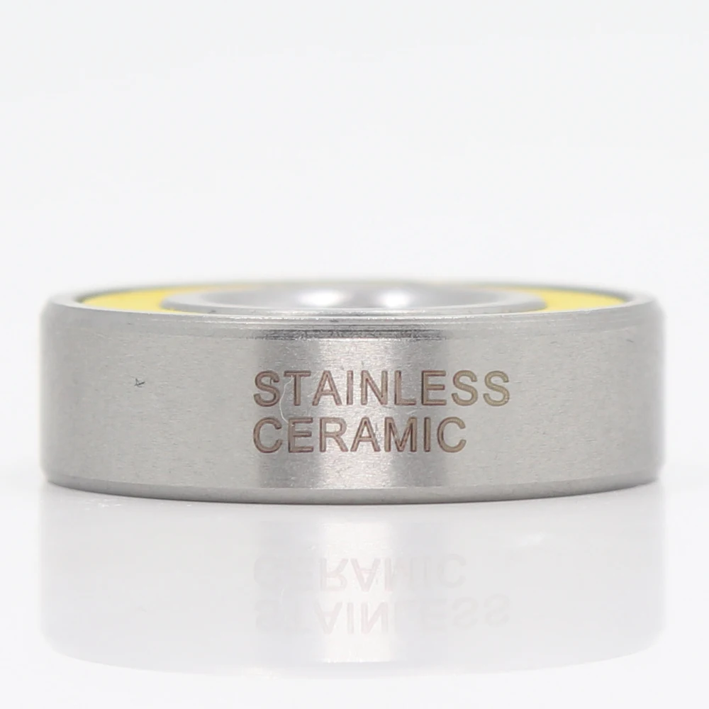 6001-2RS Łożysko nierdzewne 12 * 28 * 8 mm 1 PC ABEC-3 6001 RS Piasta rowerowa Przednie tylne piasty Koło 12 28 8 Łożyska kulkowe ceramiczne — zdjęcie 5