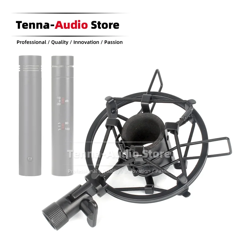 

Anti Vibration Spider Clip Microphone Shockproof Suspension Holder For sE Electronics SE7 SE8 7 8 Mic Rack Stand Shock Mount