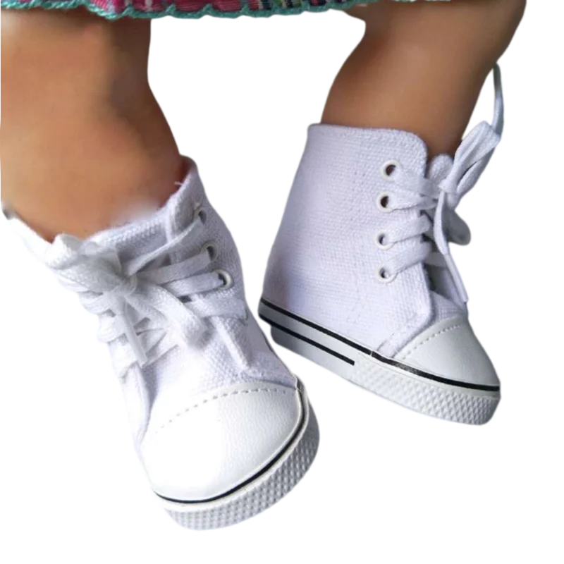Botas De Muñeca De 18 Pulgadas En Color Rosa, Hechas De PU Con Bordes Suaves Y Acabado Cuidado, Set De 1 Par Para Juegos De Rol Y Decoración De Casas De Muñecas