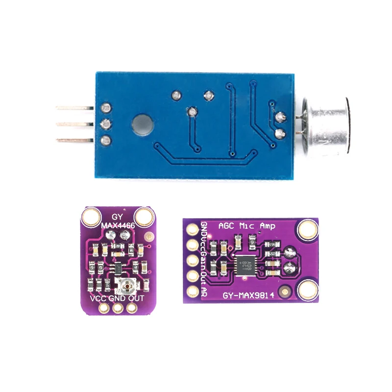 MAX4466 max9814 interruttore di rilevamento fischio interruttore microfono amplificatore per Arduino vendita modulo sensore audio sensore di