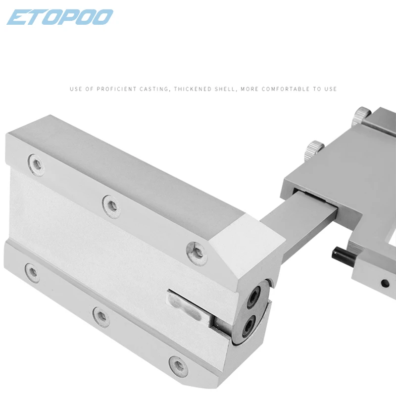 Imagem -03 - Altura Vernier Pinças 0200 mm 0300 mm Vernier Altura Calibre com Suporte Medida Ferramentas Régua Aço Inoxidável