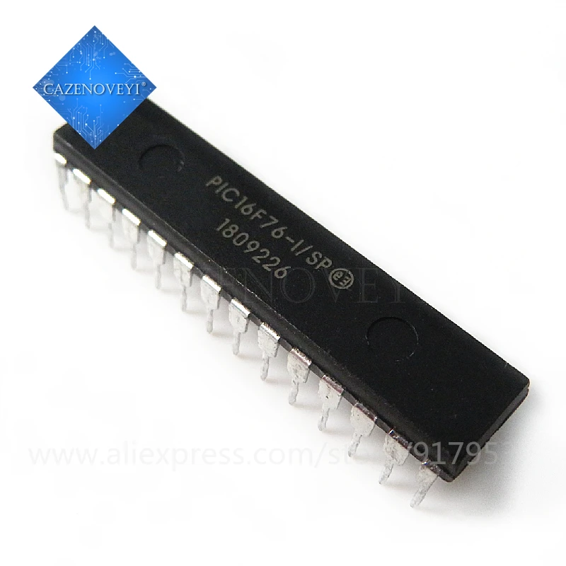 

10pcs/lot PIC16F76-I/SP PIC16F76 DIP-28 In Stock