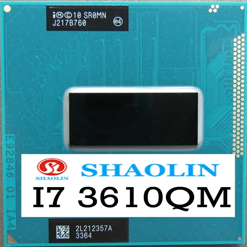 I7 3632QM I7-3720QM I7- 3740QM i7-3610QM I7-3612QM I7-3630QM I7-3820QM I7-3840QM Notebook CPU Original SHAOLIN Official Version