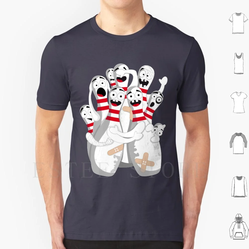 Nightmare Bowling Funny Bowling Shirts T Shirt Men Cotton 6xl Bowling Fun Nightmare Crying Fear Funny Wound Panic Sports
