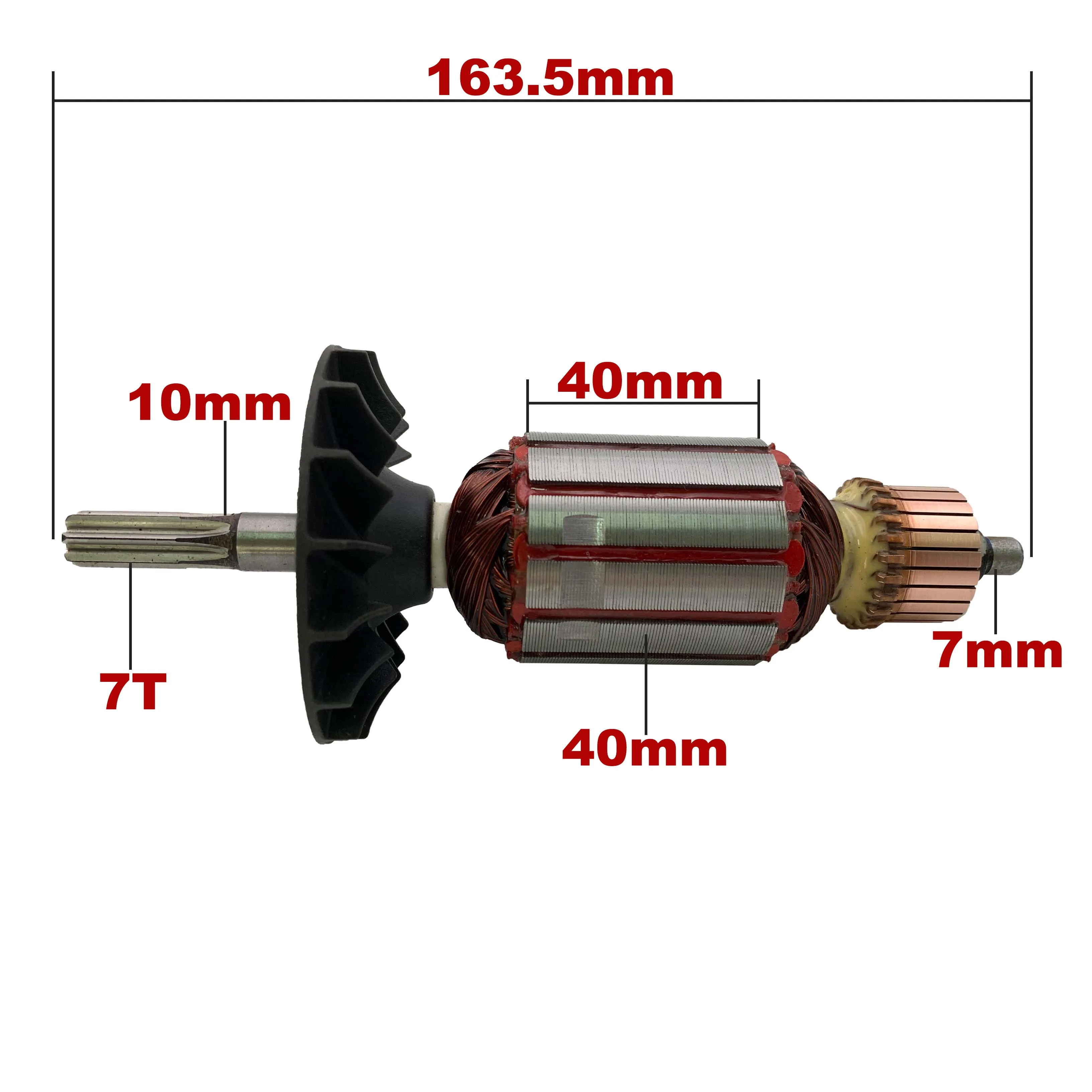 AC220V-240V Armature Rotor Anchor Replacement for BOSCH Rotary Hammer GBH4-32DFR GBH4-32 GBH 4-32 DFR