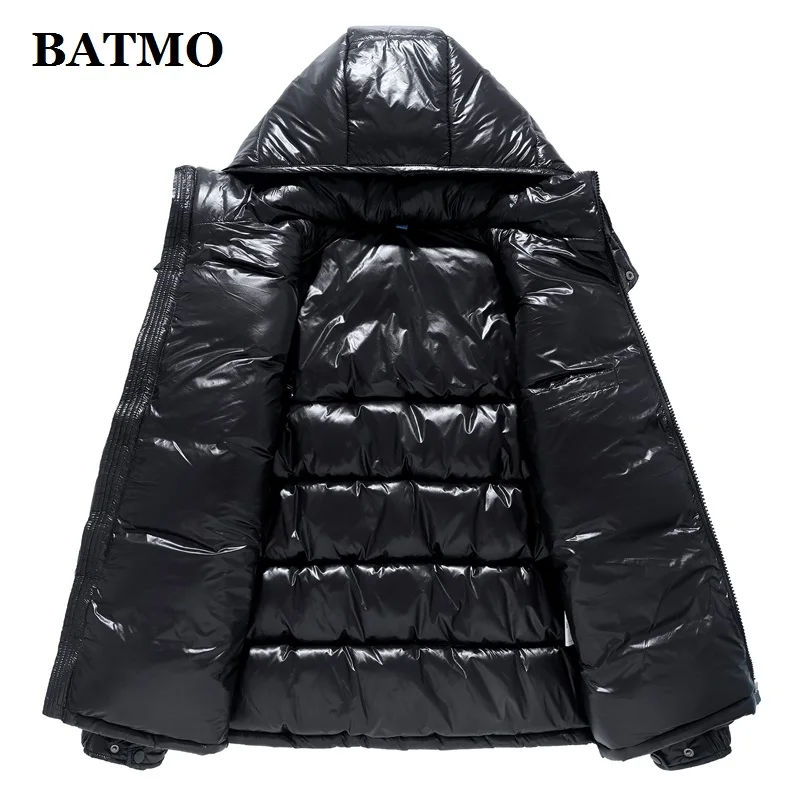 BATMO 2023 new arrival winter 90% white duck down hooded jackets men,men\'s winter down jackets ,plus-size S-7XL R103