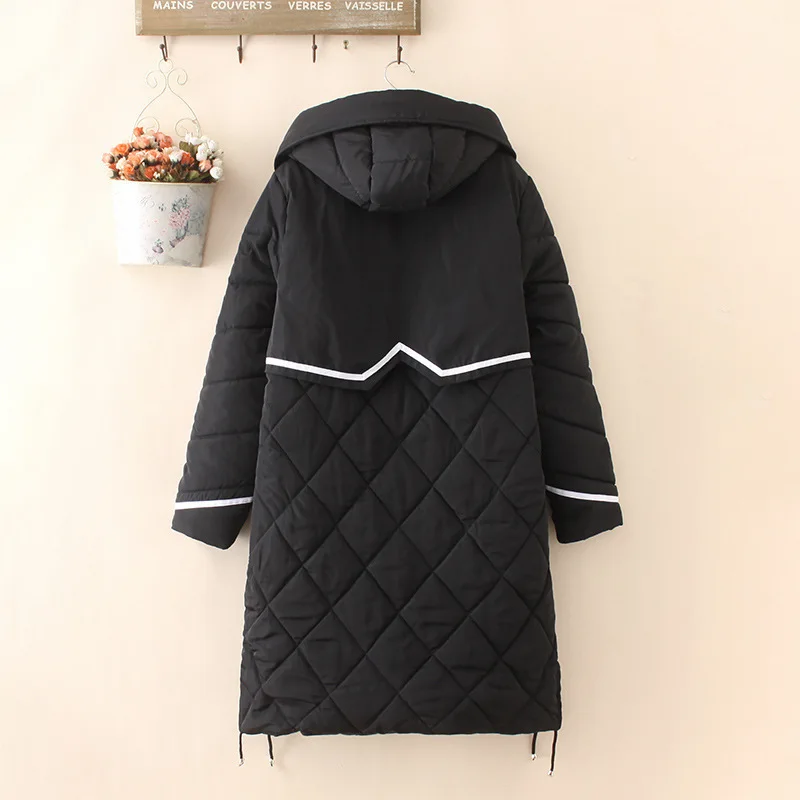 Plus Size Winter Coat Women Korean Warm Parka Women Jacket Hooded Jacket Women Abrigos Mujer Invierno 2020 D3086 YY1275