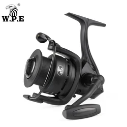 W.P.E Fishing Reel 3000-6000 Spinning Reel 4+1 BBs 5.2:1/4.4:1 High Speed Full Metal Spool Saltwater Carp Fishing Tackle Pesca