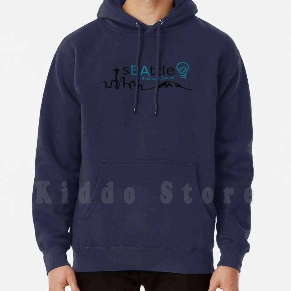 Seattle Effective Altruism Hoodie Long Sleeve Seattle Effective Altruism Ea