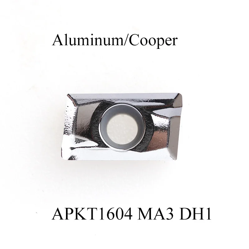 10 pezzi (t1604 G2 MA3 (t1135 SEHT1204 inserto RPGT1204 RPGT1003 RPGT10T3 piastre per tornio per alluminio Cooper