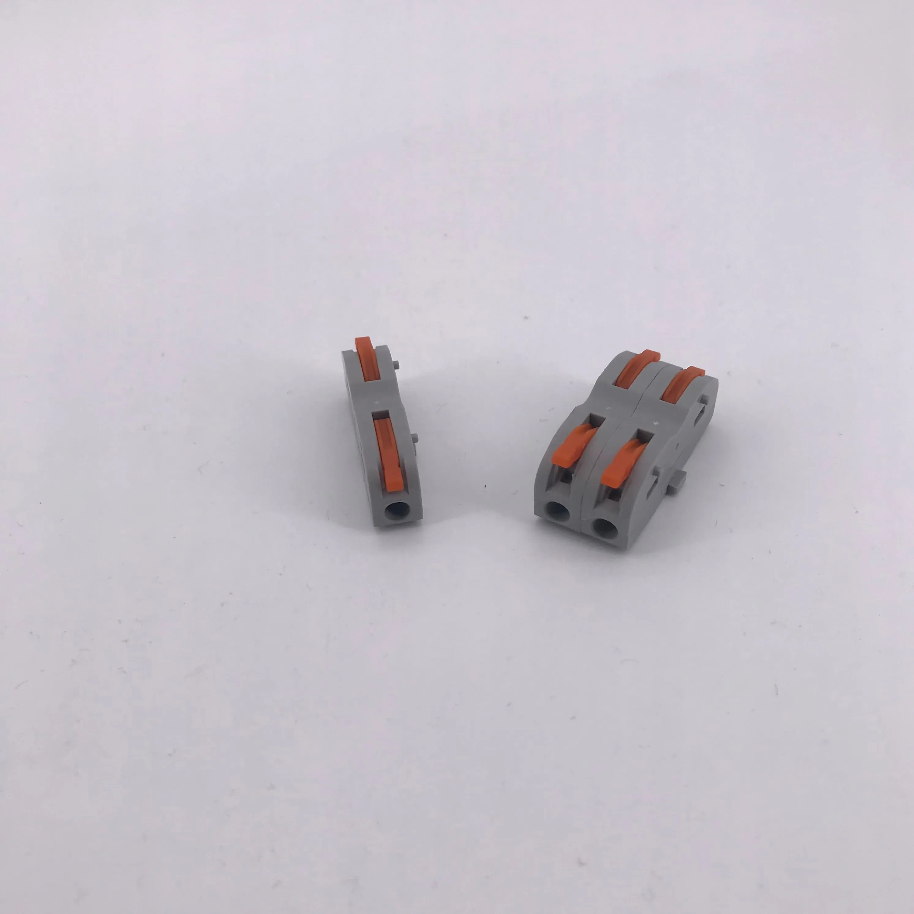 Mini conector de cable rápido universal, enchufe de bloque de terminales, 10 Uds., nuevo color