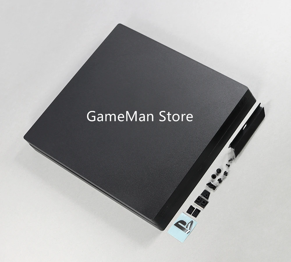 1 комплект, чехол с полным корпусом для консоли PS4 Pro, черный цвет, чехол для консоли