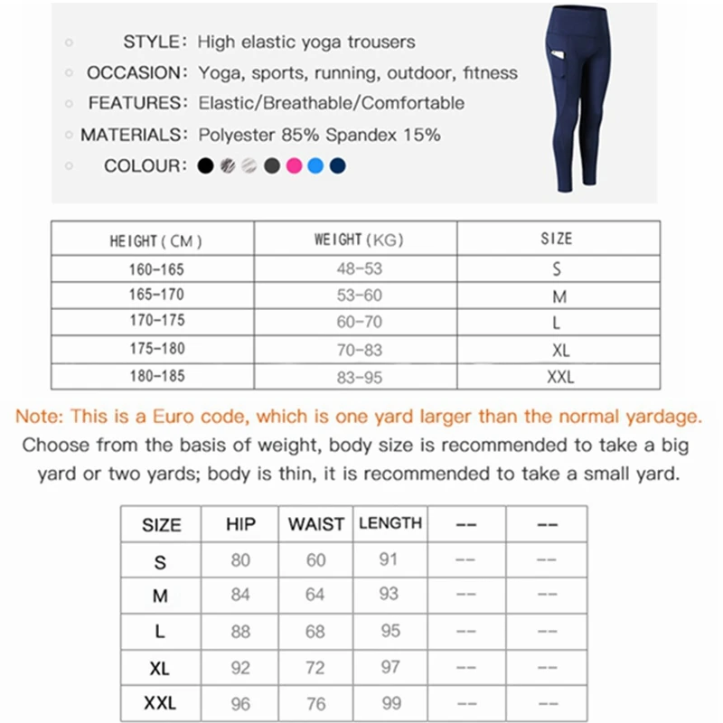 Women Yoga Pants Aesthetic Lines Pocket Design Sports Tights Gym Bottoms Fitness Leggings Elastic Workout Sweatpants for female