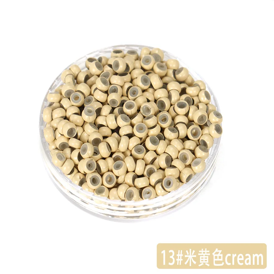 1000 Stuks 3*2Mm Nano Micro Link Buis Ring Voor Pruik Hair Extensions Gevoerd Kralen Salon Gereedschap Nanometer Kralen