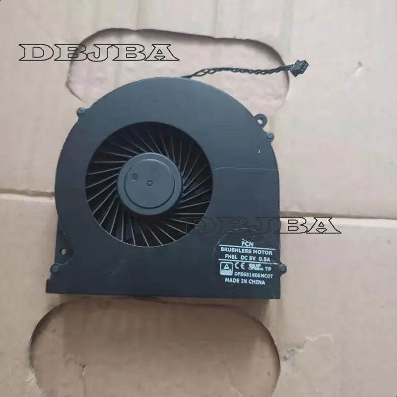 Cooling fan for CLEVO 6-31-P870S-101 P870DM-G P775DM-G FH6L DFS651605MC0T fan