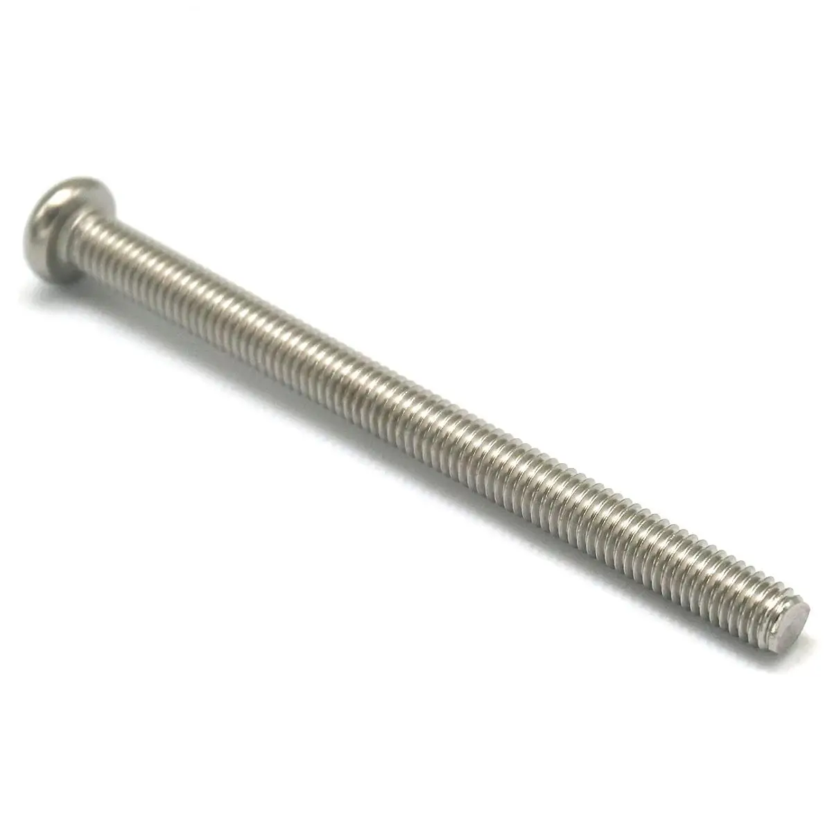 5pcs M5*65 Pitch 0.8 Phillips Pan Head 304 Stainless Steel Cross Recessed Machine Screws Cap Bolts Nuts